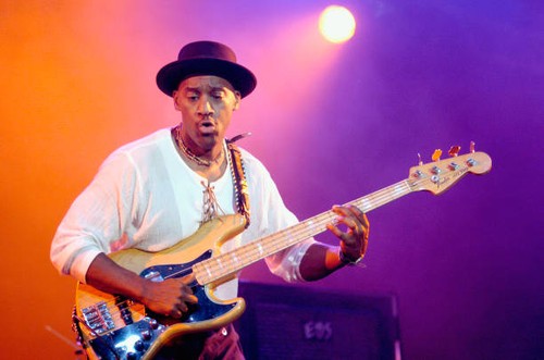 Bass player marcus - player,