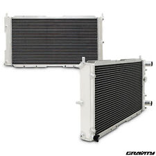 40mm TWIN CORE ALUMINIUM ALLOY SPORT RADIATOR RAD FOR FIAT PUNTO GT TURBO 1.4