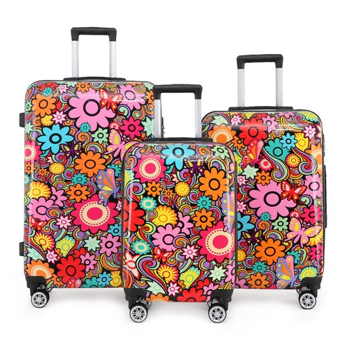 Hard shell wheel suitcase - hard,