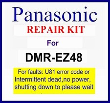 Panasonic Dmr-ez48v dvd Repair kit, For U81 error code, Please wait. Dmr-ez48veb