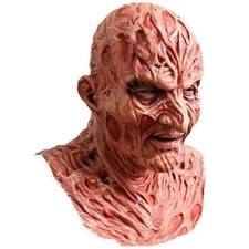 Freddy Krueger Horror Latex Fancy Dress Mask Halloween Cosplay Nightmare Elm St