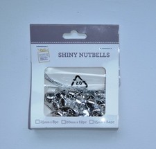  Jingle Bells 15, 20 or 25mm  Metallic Finishes.Craft Christmas Hobby Decoration