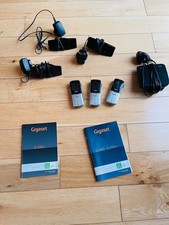 Gigaset SL400A Duo Cordless Phone System Bundle with Base Station