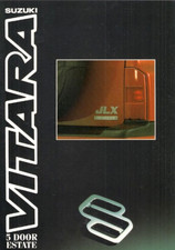 Suzuki Vitara 1.6 JLX 5-dr Estate 1991-1992 UK Market Foldout Sales Brochure