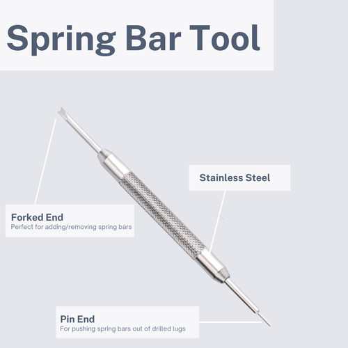 Spring bar tool - for, and