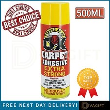 CARPET ADHESIVE SPRAY GLUE