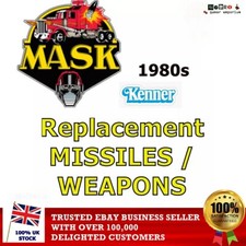 Kenner MASK 1980s - Replacement Missiles / Weapons HUGE RANGE of spares M.A.S.K