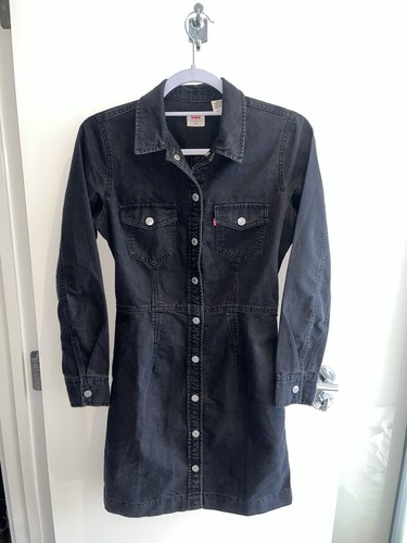 Levi womens black denim - black,