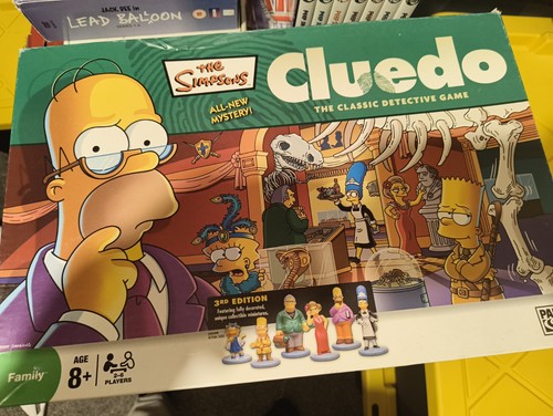 The simpsons cluedo - the,