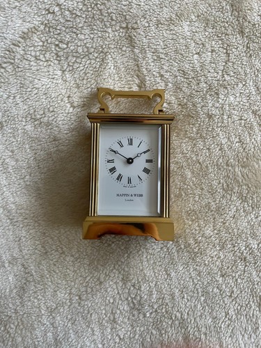 Mappin webb carriage clock - mappin,