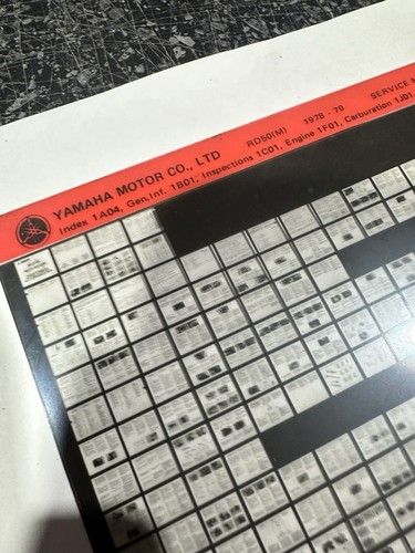 Yamaha rd50m microfiche - yamaha,