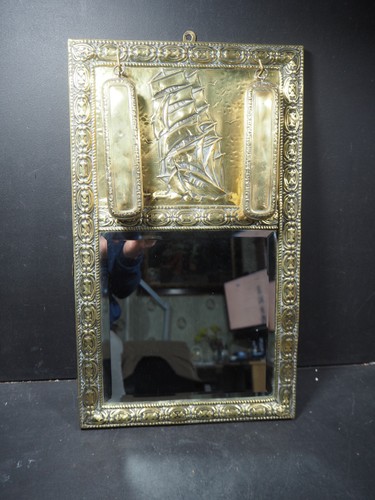 Antique brass hall grooming - antique,