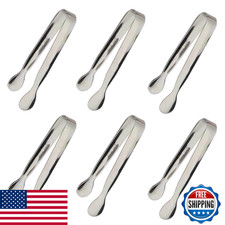 Sunenlyst 6PCS Mini Ice Tongs