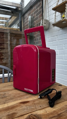 Pink mini fridge cooler - fridge, &