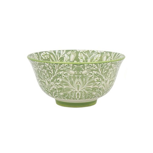 Acorn snack bowl fine china - bowl,