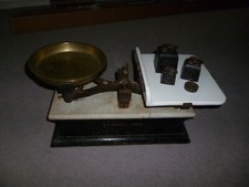 Antique/Vintage Kitchen Scales WH Gardner of Wandsworth Ldn, gd for country hous