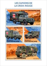 Red Cross Trucks Military Vehicles MNH Stamps 2022 Central African Republic M/S