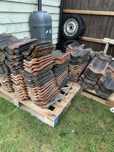 Terracotta roof tiles over - roof,