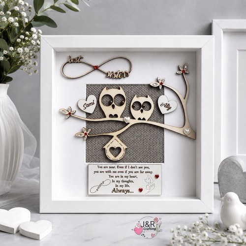 Personalised sister gift frame - gift,