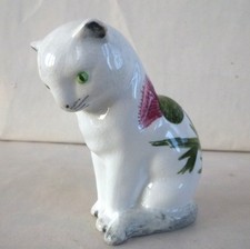 Plichta Pottery Cat Thistles