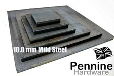 10mm MILD STEEL PLATE Square Sheet Metal work Fixing Leveling Plates Welding