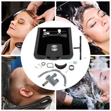 Salon Hairdressing Shampoo Sink Washing Hair Basin Bowl Barber Hair Equipment