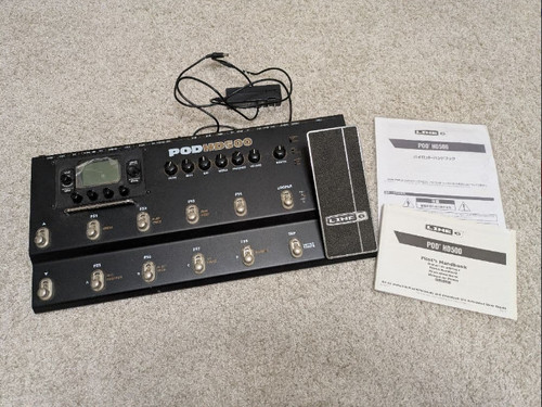 Line pod hd500 guitar - 6,