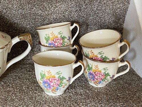 Alfred meakin teacups with - x,
