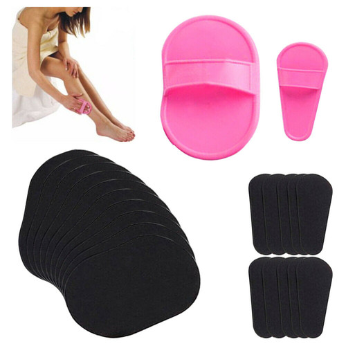 Exfoliating hair removal pad - hair,