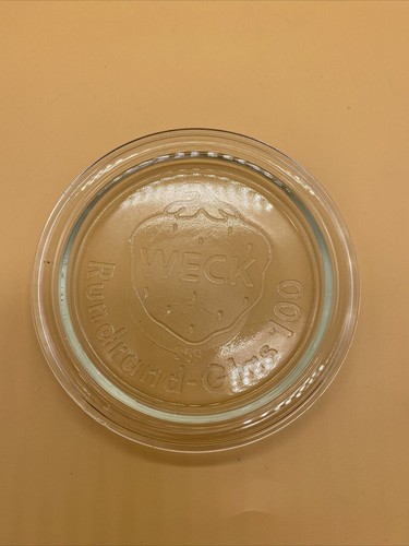 Vintge weck rundrand glass 100 - rundrand,