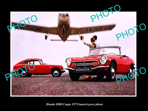 Honda s800 coupe 1972 launch - honda,