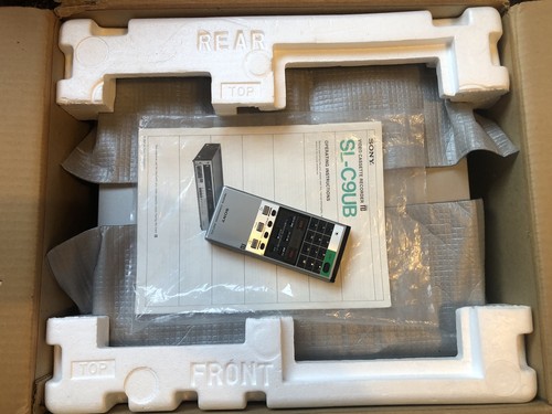Sony betamax c9ub vcr video - sony, sl-c9ub