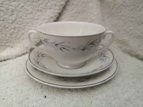 Mayfair bone china trio - china, twin