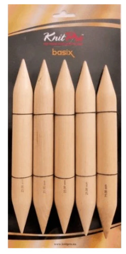 Knitpro basix 20cm - knitpro, birch