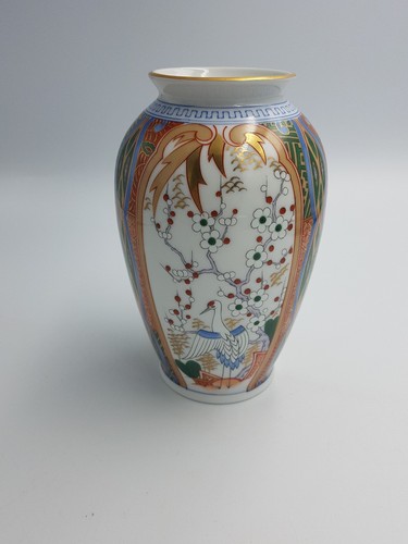 Japanese imari porcelain vase - japanese,