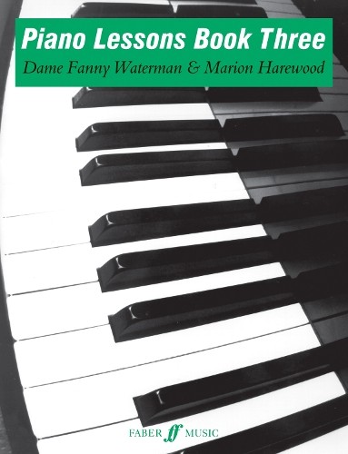 Piano lessons book - book, 3