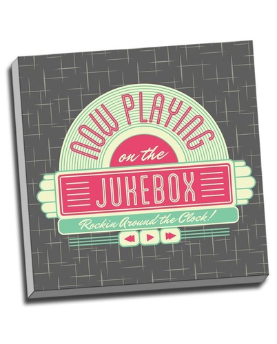 Retro 1950s jukebox style - retro,