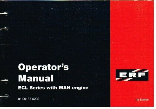 Erf ecl series truck with - series, man