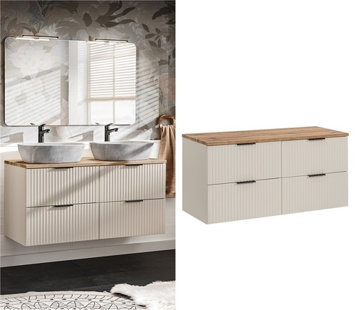 Double vanity unit - double,