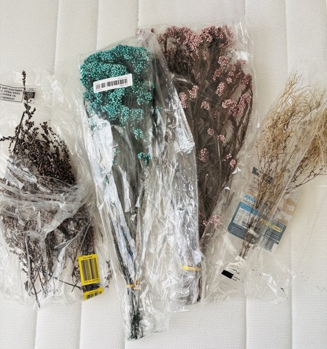 Natural dried flowers bundle - dried,