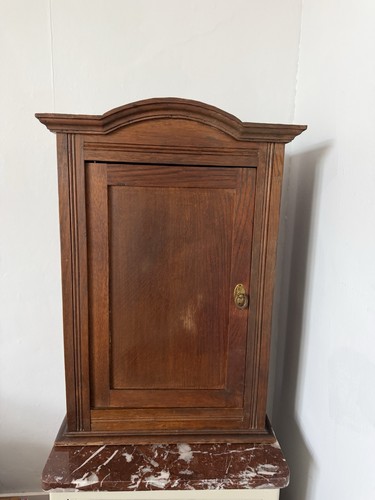 Antique belgian oak apothcary - oak,