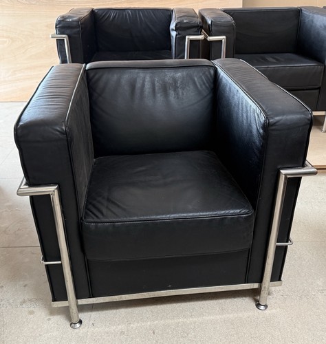 Lc2 corbusier style chair - style,