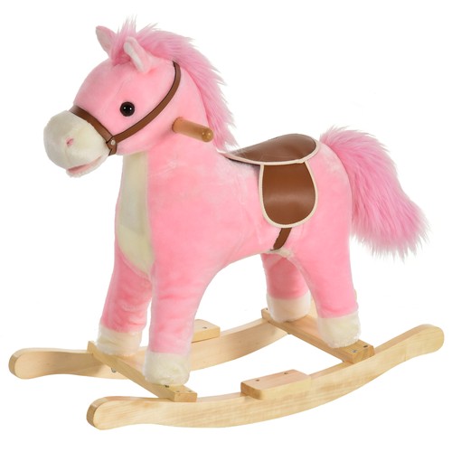 Homcom kids plush rocking - homcom,