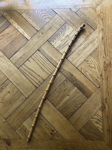 Vintage bamboo show cane - vintage,