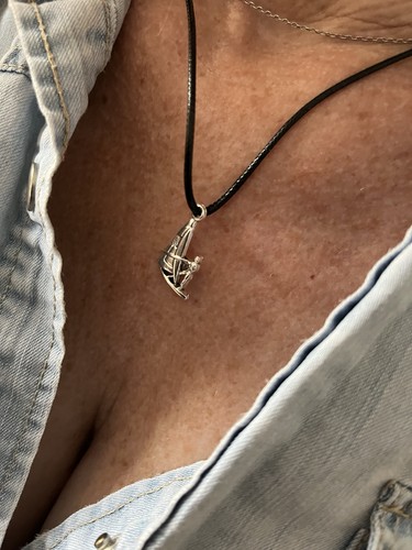 Windsurfer necklace - windsurfer,