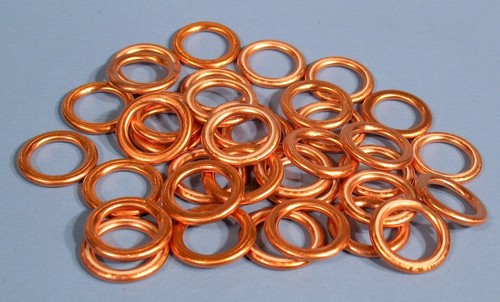 Copper compression washers - copper,