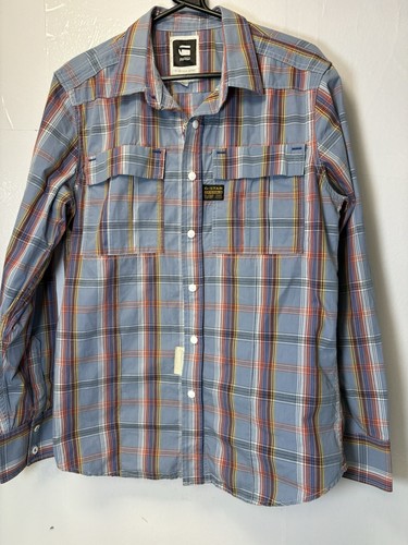 Star raw men plaid flannel - g-star, men's