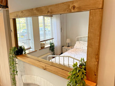 Handcrafted Rustic mirror made