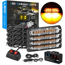 4x 12LED Amber Recovery Strobe