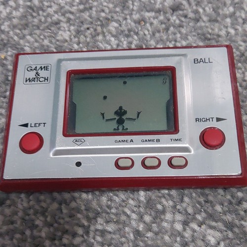 Nintendo game watch ball - game,